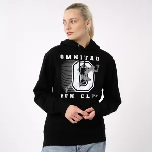 Omnitau Women's Run Club Slim Fit Hoodie - Black